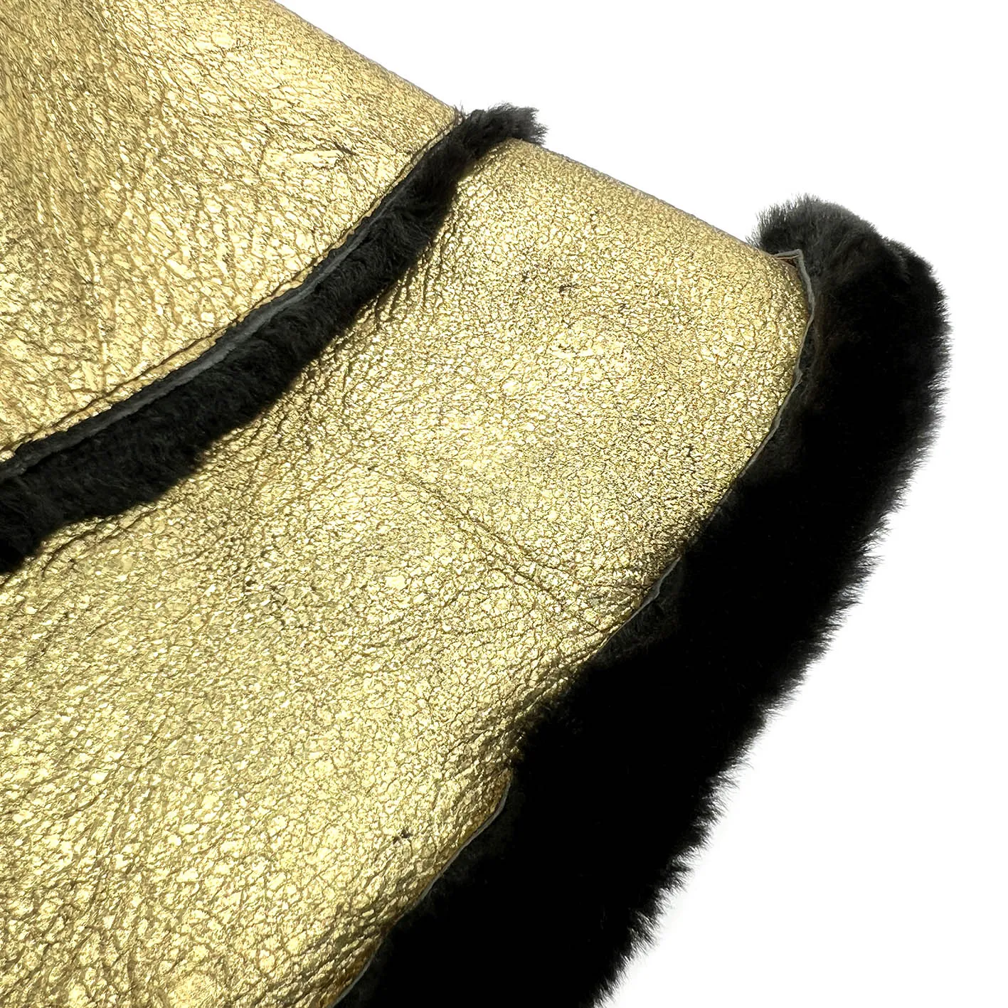 BUCKET HAT / Black   Gold reversible