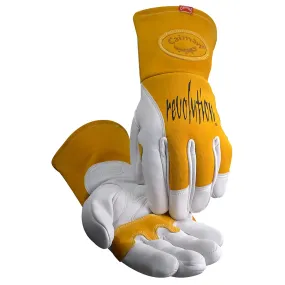 Caiman 1810-7 Premium Cow Grain MIG/Stick Welder's Glove with Two-Layer Insulated Back