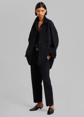 Lutte Overshirt Vest - Black