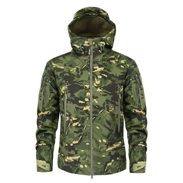 Military Camouflage Fleece Tactical Jacket
