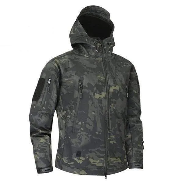 Military Camouflage Fleece Tactical Jacket
