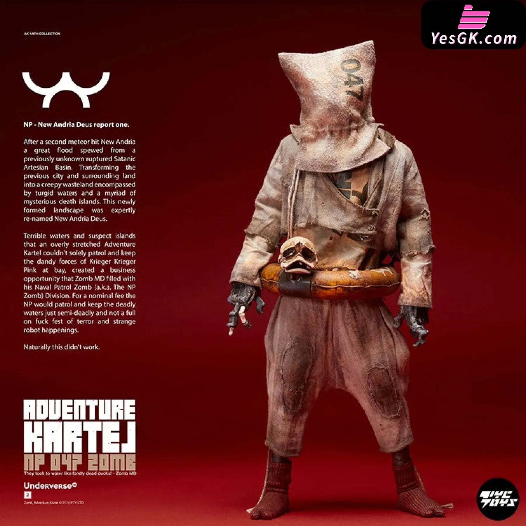 NAVAL PATROL NP 047 ZOMB Statue - UNDERVERSE Studio [Pre-Order]