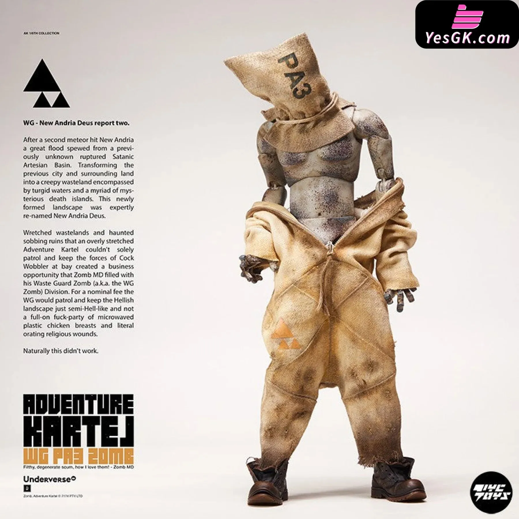 NAVAL PATROL NP 047 ZOMB Statue - UNDERVERSE Studio [Pre-Order]