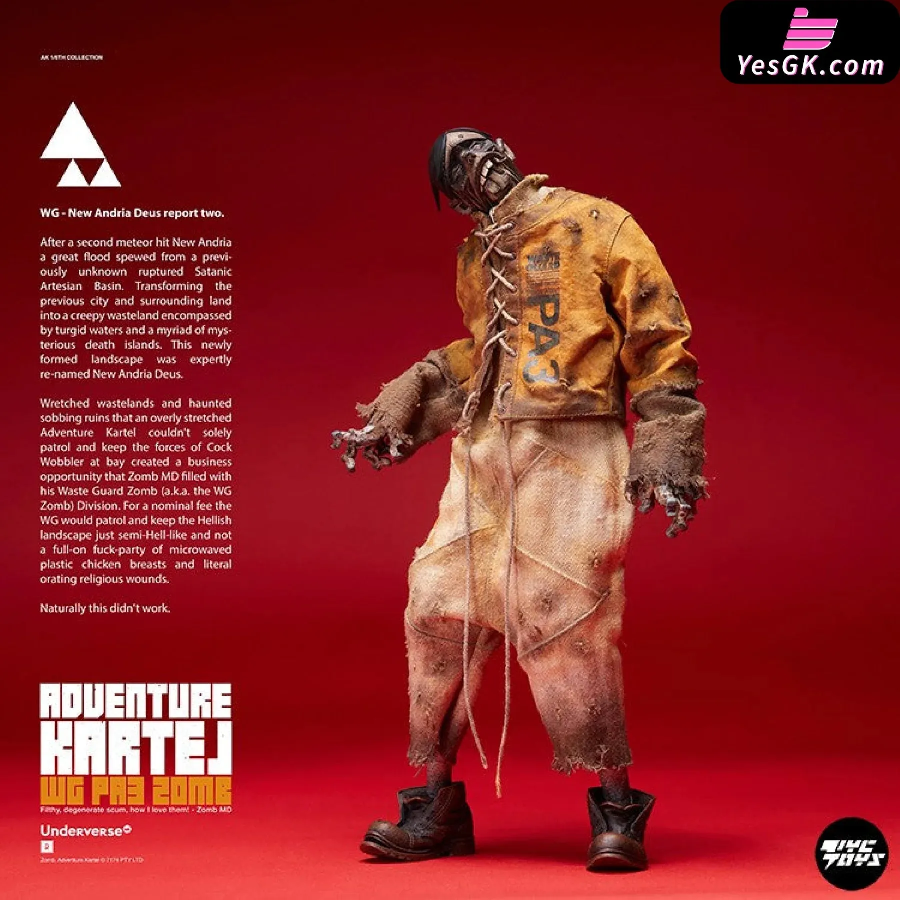 NAVAL PATROL NP 047 ZOMB Statue - UNDERVERSE Studio [Pre-Order]