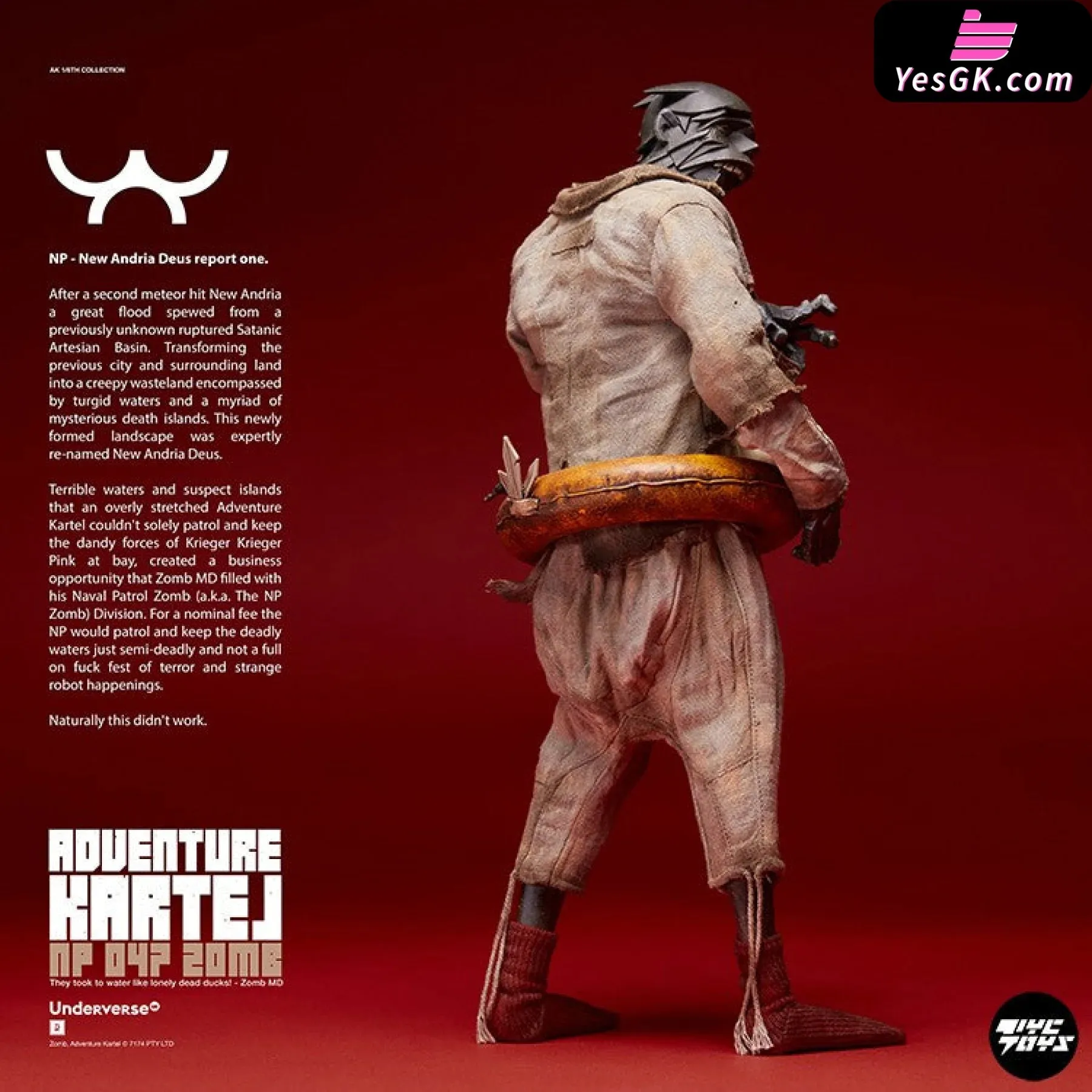 NAVAL PATROL NP 047 ZOMB Statue - UNDERVERSE Studio [Pre-Order]