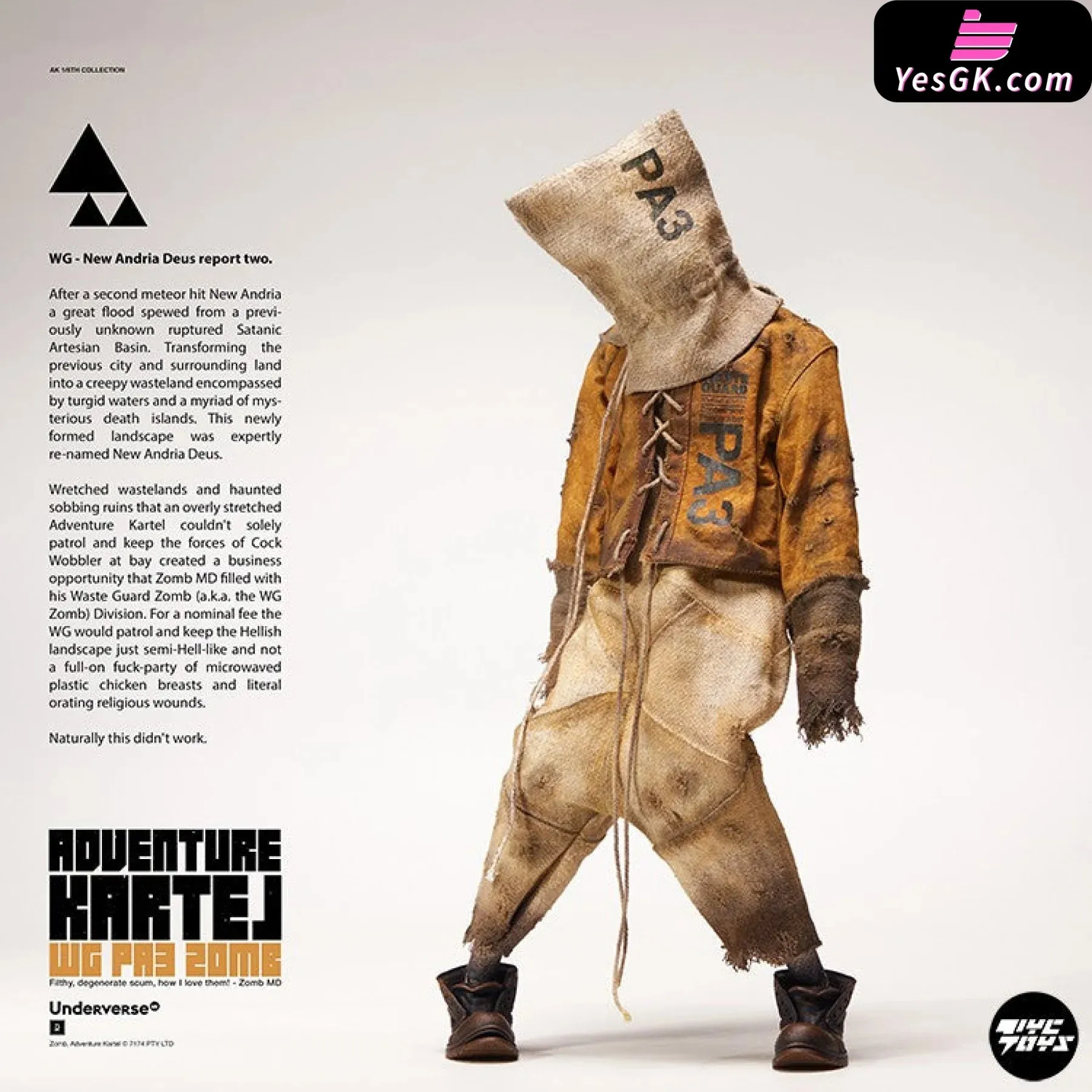 NAVAL PATROL NP 047 ZOMB Statue - UNDERVERSE Studio [Pre-Order]