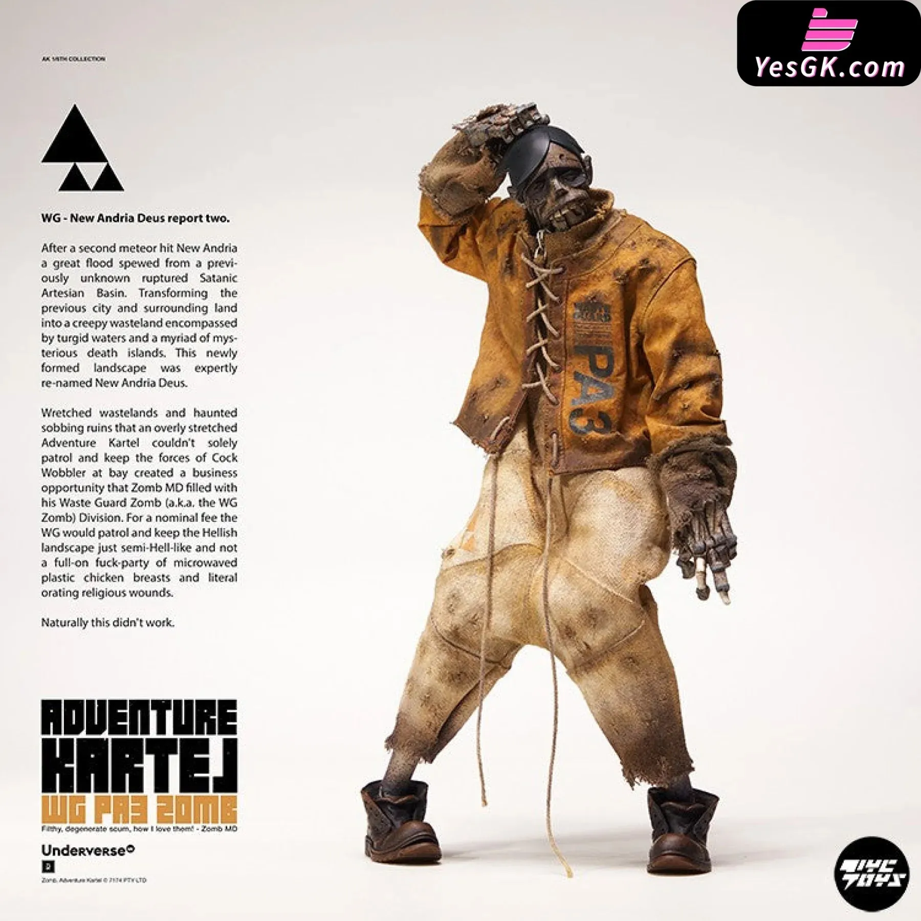 NAVAL PATROL NP 047 ZOMB Statue - UNDERVERSE Studio [Pre-Order]