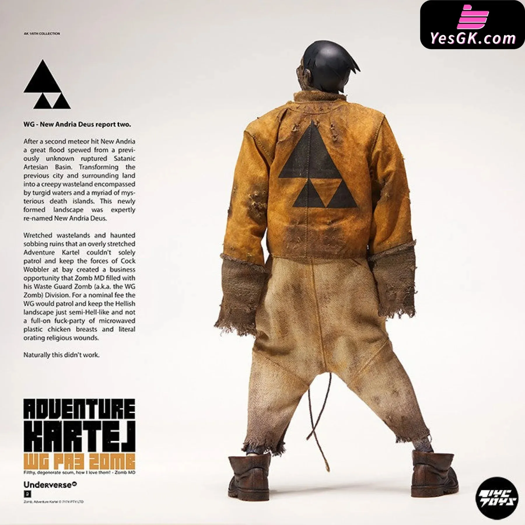 NAVAL PATROL NP 047 ZOMB Statue - UNDERVERSE Studio [Pre-Order]