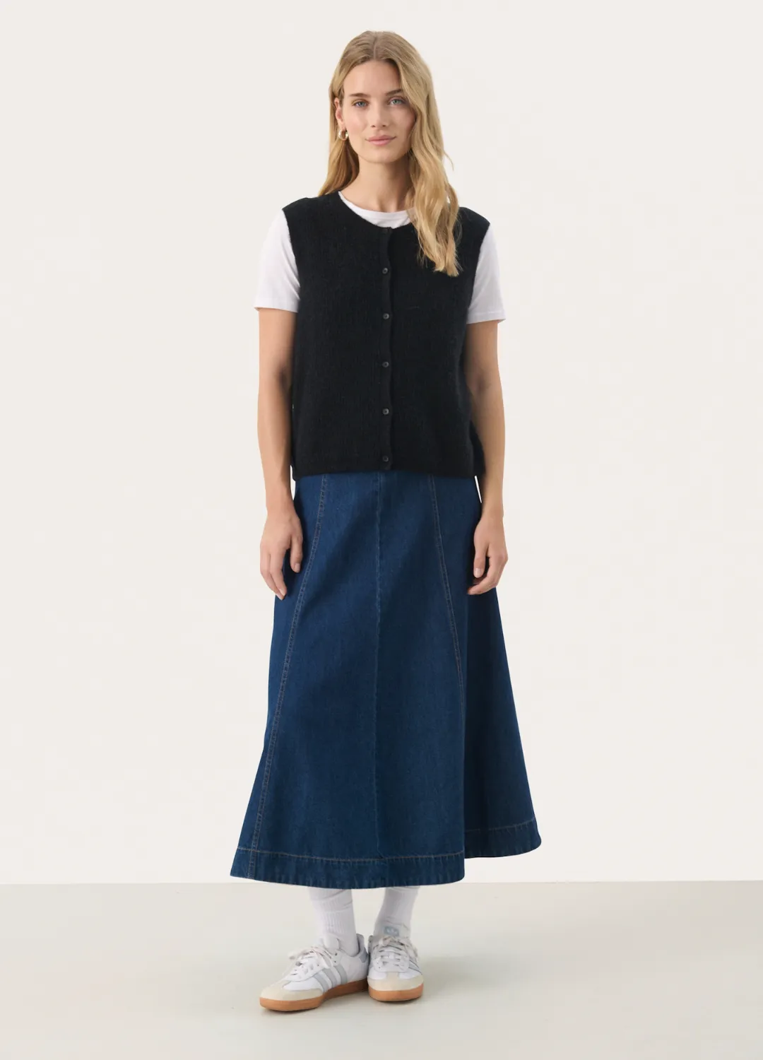 Part Two - Pimira Dark Navy Waistcoat
