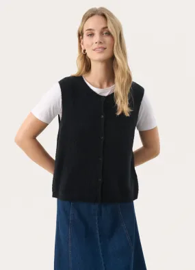 Part Two - Pimira Dark Navy Waistcoat