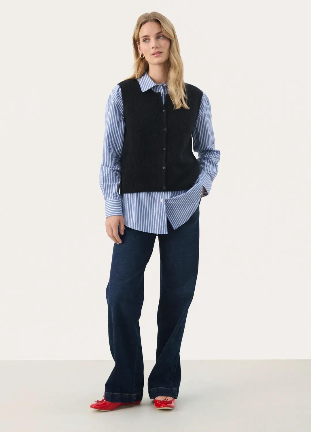 Part Two - Pimira Dark Navy Waistcoat