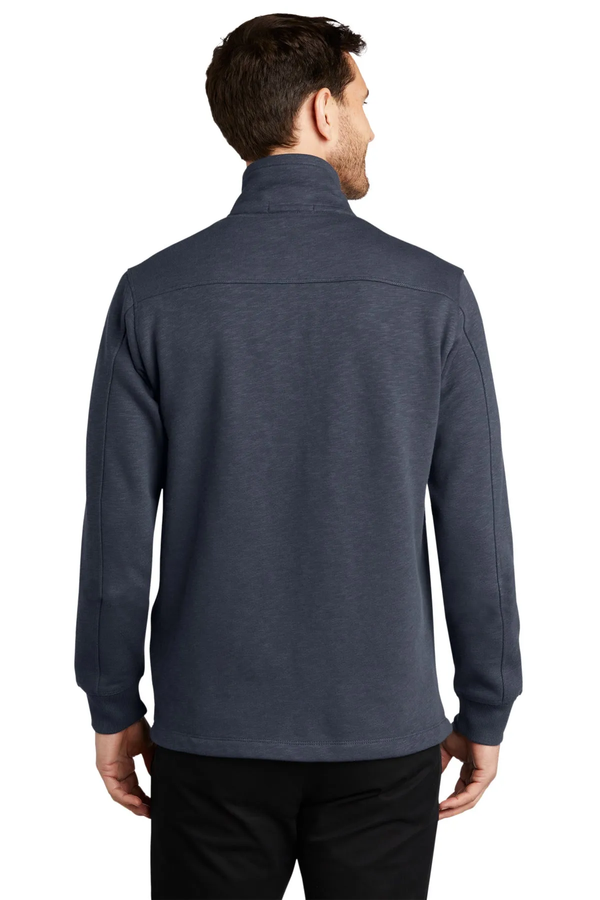 Port Authority Slub Fleece 1/4-Zip Pullover. F295