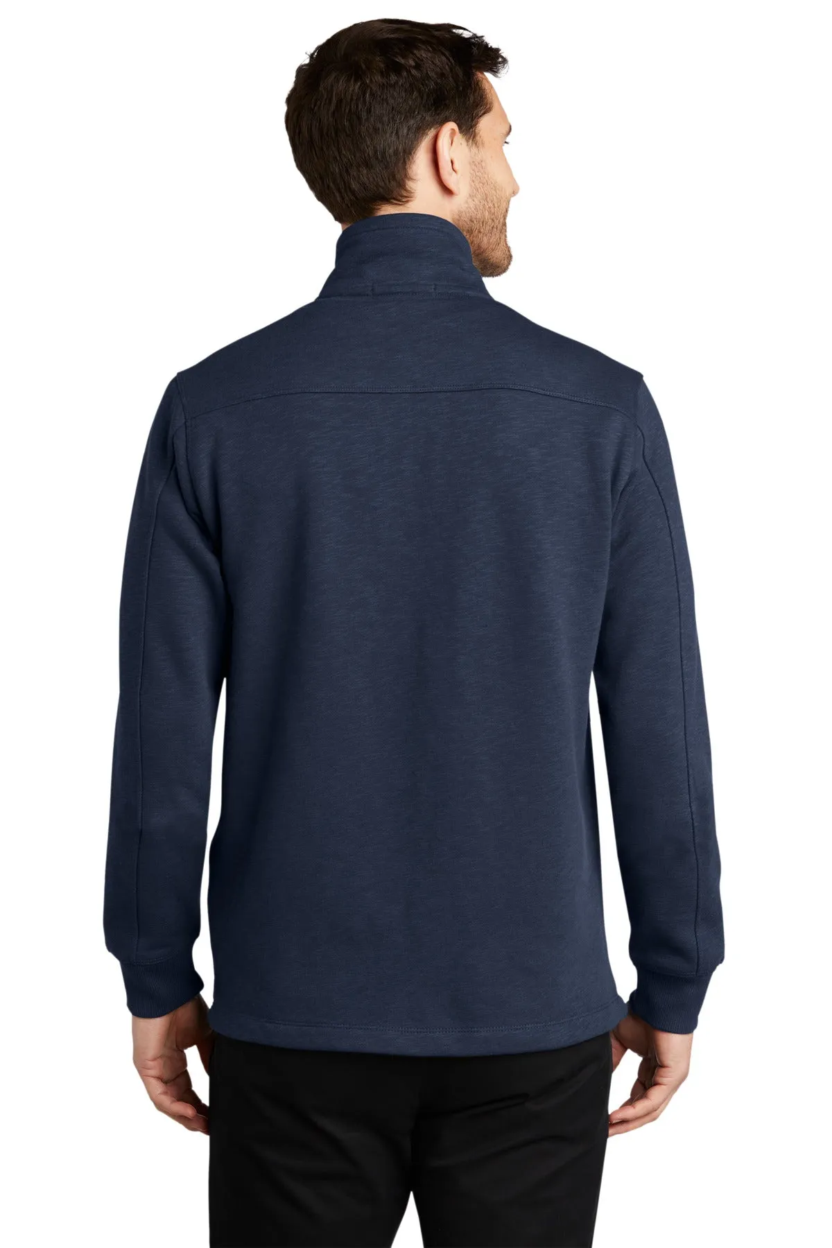 Port Authority Slub Fleece 1/4-Zip Pullover. F295
