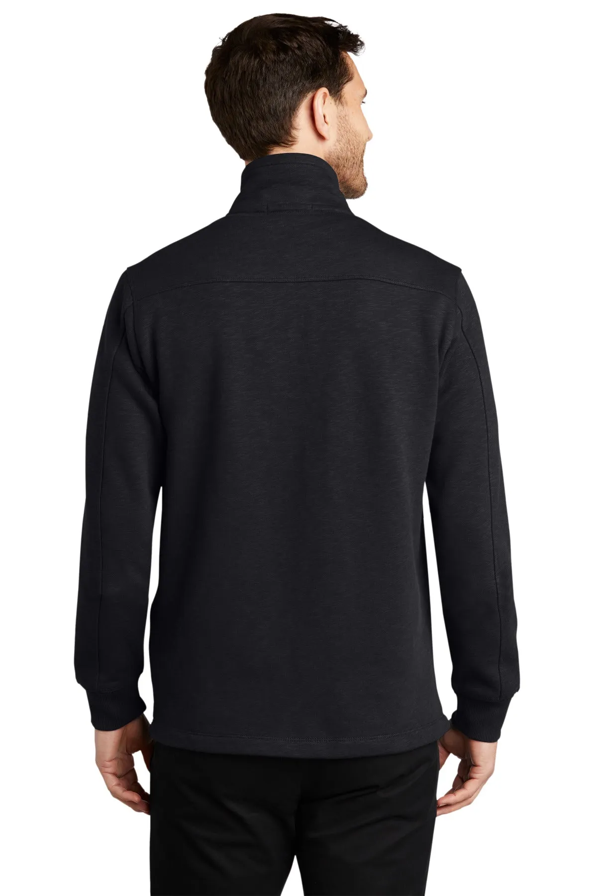 Port Authority Slub Fleece 1/4-Zip Pullover. F295