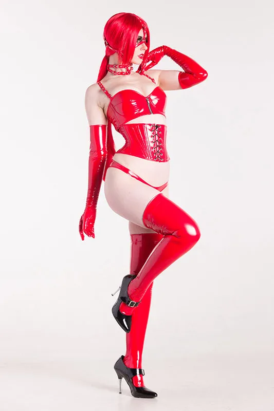 PVC Waspie Underbust Corset