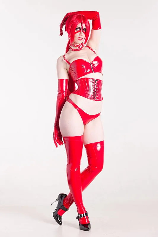 PVC Waspie Underbust Corset