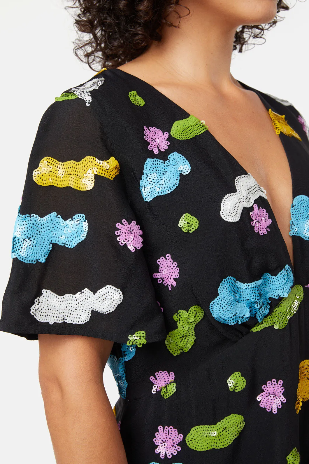 Skyscape Sequinned Dress